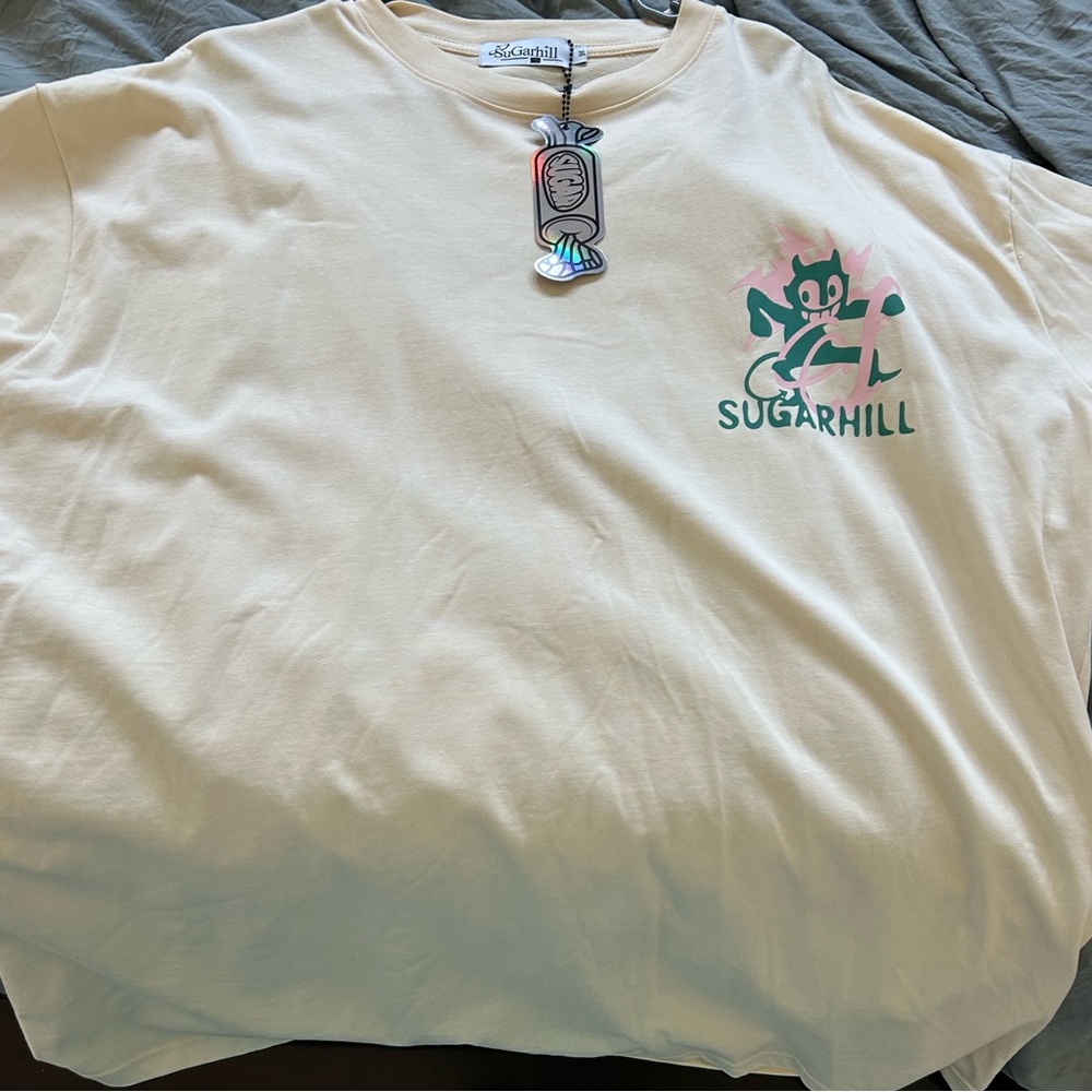Cream Short Sleeve Tee